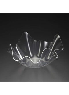 Buy Acrylic Fruit Bowl Clear 40 cm in UAE