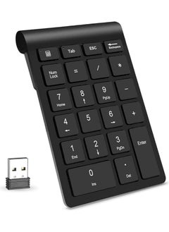 Buy Portable Wireless Number Pads with 22 Keys for Laptop/Desktop/Surface Pro/Notebook (2.4 GHz) in UAE