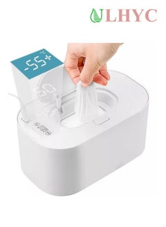 Buy Wipe Warmer,Baby Wet Wipes Warmer and Dispenser,Large Capacity Wet Wipe Heater,Baby Wipes Heater Thermostat Wet Wipes Box Portable Wipes Heating Box Temperature Adjustable in Saudi Arabia