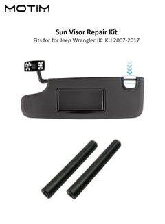Sun Visor Repair Kit Tube Fits for Jeep Wrangler JK JKU 2007-2017