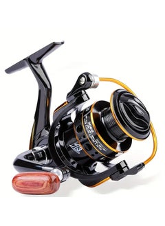 Buy 13BB Spinning Fishing Reel With Left/Right Interchangeable Collapsible Metal Handle Aluminum Spool Fishing Reel High Gear Ratio Reel For Inshore Boat Rock Freshwater Saltwater Fishing Reel in Saudi Arabia