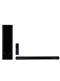 Buy 2.1 High Bass Sound Bar | 1400W PMPO Sound Bar | OMMS1286 | Bluetooth, USB, Opt, AUX Connection | Mini Sound/Audio System for TV Speakers/Home Theater, Gaming, Projectors in UAE