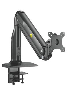 Buy Gadgeton Versatile Single Monitor Arm Stand and Mount For Gaming Office Use 17 to 43 inches Upto 8 KG Black in Saudi Arabia