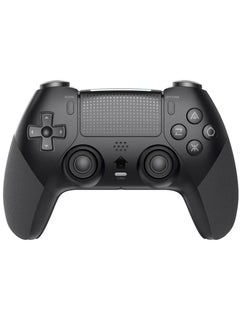 Buy Wireless Pro Controller for PS4 Controller, Game Controller Compatible with Playstation 4/Slim/Pro/PC,Built-in 800mAh Rechargeable Battery/Responsive Joystick and Buttons/Audio/Turbo (Black) in UAE