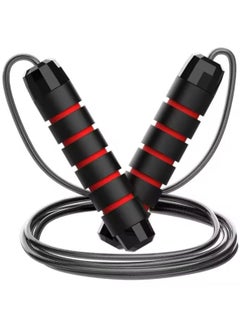 Buy SportQ Premium Quality Tangle Free Training Rope, Smart Foam Handles with Ball Bearing - Perfect for Speed ​​and Endurance Training Jump Rope in Egypt