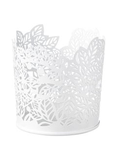 Buy Tealight Holder White 8 Cm in Saudi Arabia