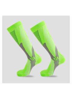 Buy Outdoor Cycling Fitness Slim Leg elastic Compression Socks Football Socks in Saudi Arabia