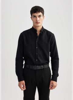 اشتري Man Woven Long Sleeve Shirt في الامارات