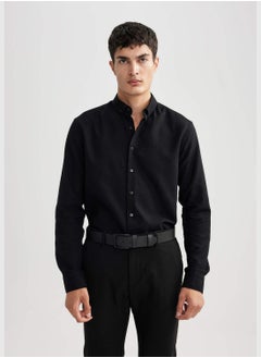 اشتري Man Woven Long Sleeve Shirt في الامارات