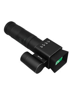 Buy Digital infrared 7 21 variable magnification high definition day and night full black 350 meter video monocular night vision telescope sight in UAE