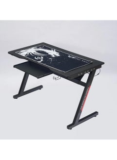 Buy Led gaming table black mouse white in Saudi Arabia