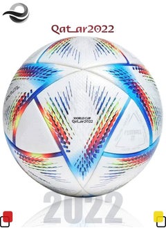 اشتري Eworld Premium Soccer Ball, FIFA World Cup 2022 Pro Football, Size 5 في الامارات