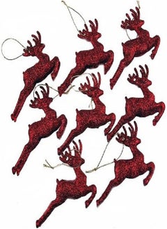 Buy tree decoration of colored deer Christmas in Egypt