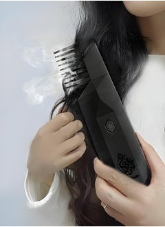 Buy Electronic Hair Vaporizer With Hair Comb Head Black in Saudi Arabia