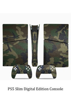 Buy Sony PS5 Slim Console Controller Skins Set, Skin Wrap Decal Sticker PS5 Slim Digital Edition Console, Protective Film Sticker for PS5 Camouflage stickers , Digital Edition Console Sticker in Saudi Arabia