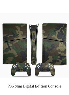 Buy Sony PS5 Slim Console Controller Skins Set, Skin Wrap Decal Sticker PS5 Slim Digital Edition Console, Protective Film Sticker for PS5 Camouflage stickers , Digital Edition Console Sticker in Saudi Arabia