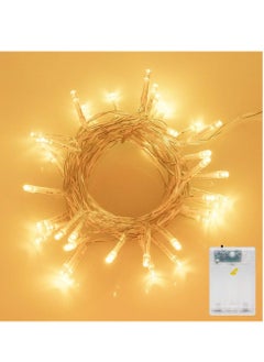 Buy 20Ft 40 LED Fairy String Lights Battery Operated, Waterproof Twinkle Christmas Tree Lights with 2 Modes for Christmas Indoor Outdoor Garden Wedding Home Decoration Warm White in UAE