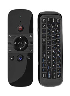 Buy 6-Axis Motion Air Mouse Wireless Keyboard Voice Control Ir Remote Black in UAE