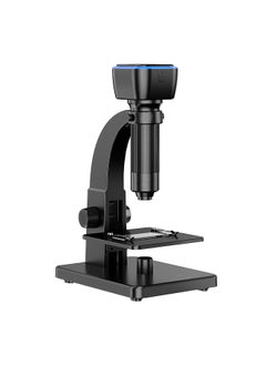 اشتري 2000x Magnification Dual Lenses Intelligent Digital Microscope Portable USB Rechargeable 5.0M Pixels High Clear PC & WI-FI-Connection Dual Light Source Magnifier في السعودية