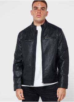 Buy Essential Leather Jacket in UAE