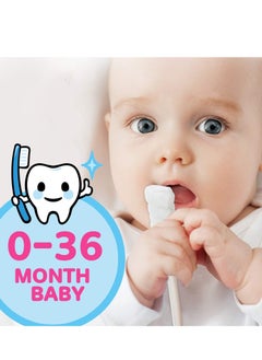 Buy 30Pcs Baby Toothbrush,Infant Toothbrush Clean Baby Gums Disposable Tongue Cleaner Gauze Toothbrush Infant Oral Cleaning Stick Dental Care for Baby in Saudi Arabia