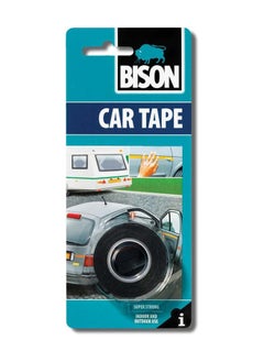 Buy Bison Car Tape Double Sided Foam tape, 1.5 m x 19 mm, UV and weather resistant, indoors and outdoors, black in UAE