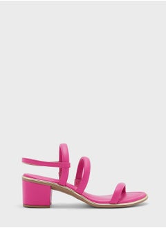 اشتري Lucia Multi Strap Mid Heel Sandals في الامارات