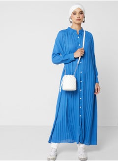 اشتري Pleated Oversized Fit Dress في السعودية