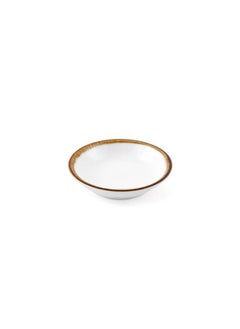 اشتري Porcelain Brown,Ivory H232Mocha 9.75 cm Sauce Dish في الامارات