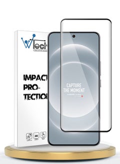 Buy Premium E2E Full Glue Full Cover Tempered Glass Screen Protector For Xiaomi 14 Ultra 5G 2024 Clear/Black in UAE