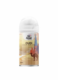 اشتري Dr Scent Air Freshener Oudi Aerosol Spray (300ml) في الامارات