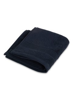 Buy Classic Turkish Luxury Towel, Navy - 33X33 Cm in UAE