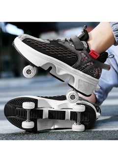 اشتري Transformable High-Rebound Skating Shoes 9908 black ordinary version في السعودية