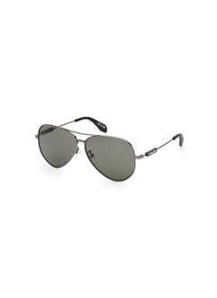 Buy Unisex Pilot Shape Metal Sunglasses OR008508N59 Lens Size: 59 Millimeter - Shiny Gunmetal in Saudi Arabia