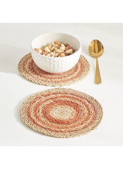 Buy Naturaloom 2-Piece Trivet Set 20 x 20 cm in UAE