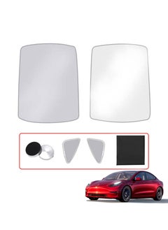 اشتري Windshield Sun Shade for Tesla Model Y, Foldable Window Sun Visor Protector Blocks UV Rays Keep Your Car Cooler في الامارات