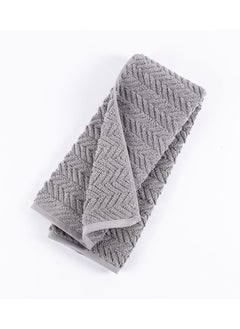 اشتري Damaris Hand Towel, Radiant Metal - 550 GSM, 50x80 cm في الامارات