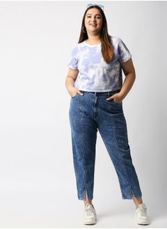 Buy Plus High Rise Mom Jeans in Saudi Arabia