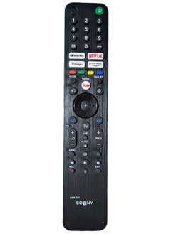 Buy Universal Voice Remote Control for Sony Smart TV Bluetooth Remote, Replacement for Sony Bravia LED OLED 4K UHD HDR Android TV, with Google Play, Netflix Button in Saudi Arabia