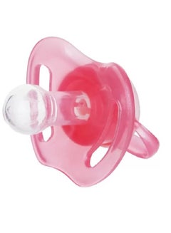 Buy BPA Free Silicone Pacifier for Babies 6+ Months, Clear - Model 31043 in Saudi Arabia