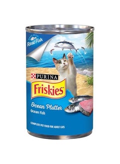 Buy Purina Friskies Wet Food For Adult Cats Sardine And Red Tuna Flavor 400g in Saudi Arabia