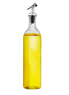 Buy 500ml clear glass oil bottle in UAE