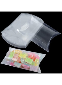 Buy 45 Pcs 5.51 X 3.54 X 1.18 Inch Clear Plastic Pillow Gift Boxes Candy Treat Gift Box Transparent Party Favor Boxes Sweet Bags For Wedding Bridal Shower Baby Shower Birthday Party Supplies in Saudi Arabia