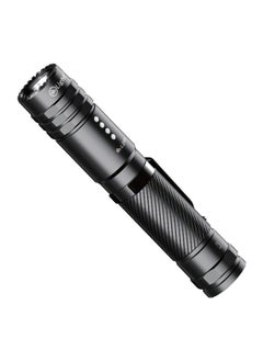 Buy Rechargeable LED Flashlight Portable Torch With Precision Spot Beam And Smart Tail Switch Control 22 Hours Runtime in UAE