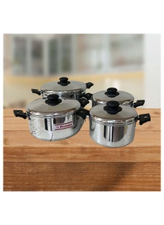 Buy Premier Aluminium Stew Pan 4 Pcs. Set(16,18,20,22 CM) in UAE