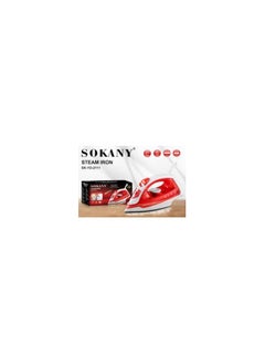 اشتري Sokany Steam Iron 2000 Watt SK-YD-2111 Red في مصر