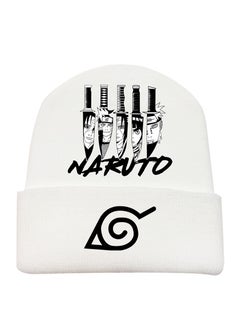 Buy Naruto Knitted Cartoon Printed Hat in Saudi Arabia