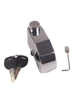 Buy Disc Lock with Alarm Sound LK303 Silver Antitheft For Scooter / Motorcycle Brake Disc in Egypt