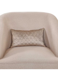 Buy Ogee Filled Cushion 30X50 Beige in UAE