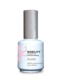 Buy Gel Nail Polish 15 ml, Long Lasting, Chip Resistant, Requires Drying Under UV Led Lamp Gel Base Nbgpb1 in UAE